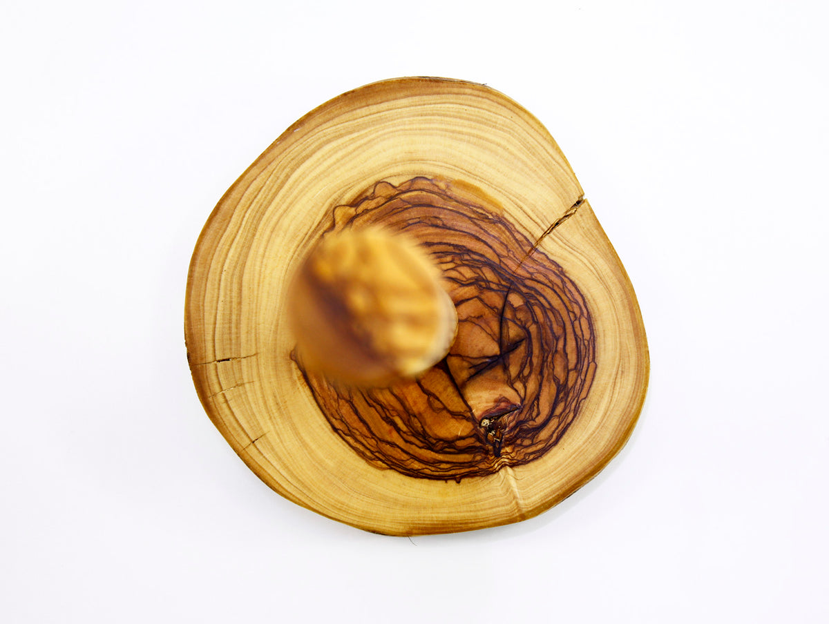 Helene Olive Wood Paper Towel Holder