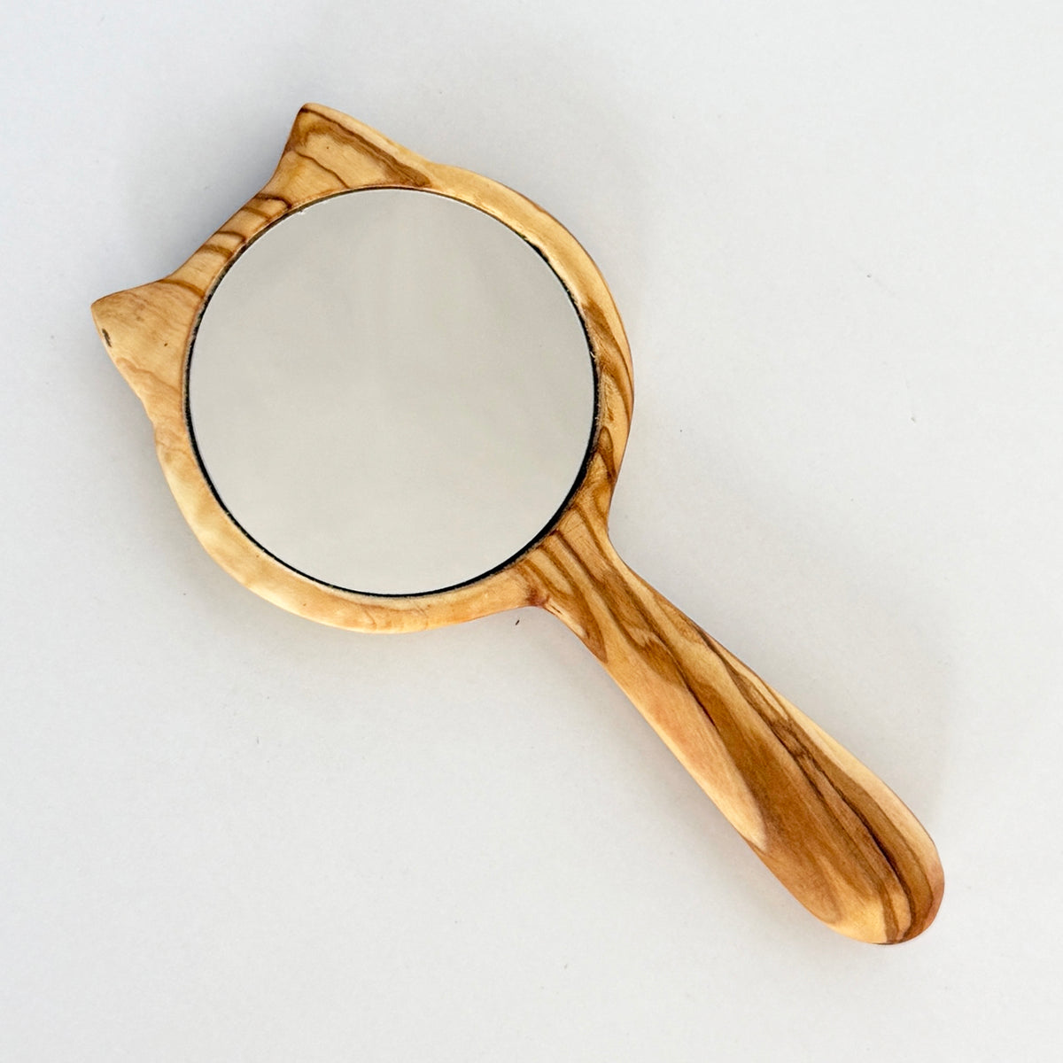 Handheld Mirror for Girls – Cat Design