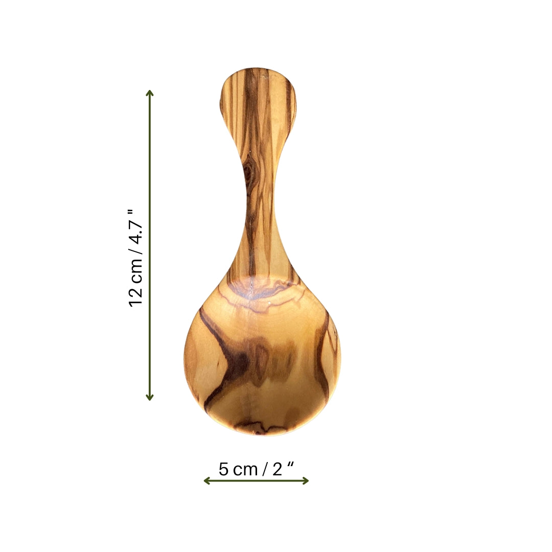 Handcrafted Olive Wood Measuring Spoon