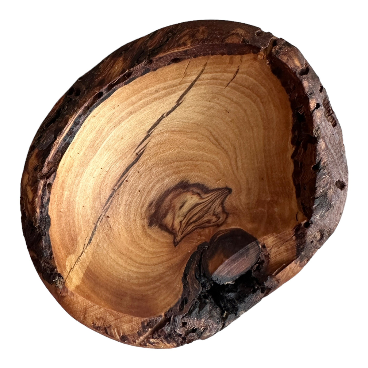 Deformed Olive Wood Rustic Mini Bowls in Bulk, Rustic Tiny Dishes